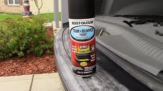 RustOleum Trim and Bumper Paint Review [upl. by Dot]