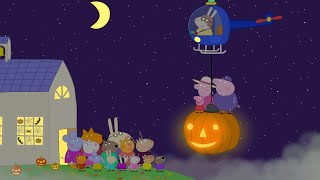 The Giant Flying Pumpkin 🎃  Peppa Pig Official Full Episodes [upl. by Nnyleak]