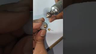 How to make patra butti kating hand machineviralvideogoldesignjewelleryringgoldmakingtrending [upl. by Delia]