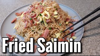 How to make INSTANT RAMEN into FRIED SAIMIN in 10 minutes  Sally Funakoshi [upl. by Peder732]