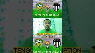 Kedah vs terengganu Live 19102024 [upl. by Haorbed]