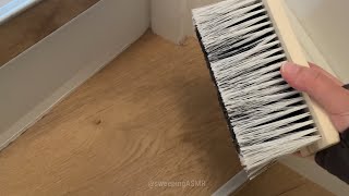 ASMR sweeping dusty staircases relaxing sleepy sound trigger tingles asmrsounds sweeping [upl. by Ecirual]