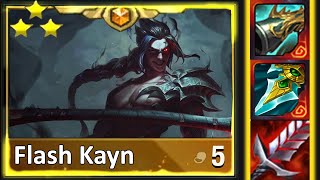 Kayn Prowlers Claw The Flash ⭐⭐⭐  TFT Set 11 [upl. by Barden]