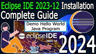 💻 Cómo DESCARGAR e INSTALAR el Eclipse IDE para JAVA 👉 en Windows 11 [upl. by Asenav]