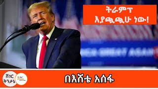 Sheger FM Tintane  ትራምፕ እያጯጯሁ ነውDonald Trump በእሸቴ አሰፋ Eshete Assefa ShegerFM1021Radio [upl. by Sidra390]