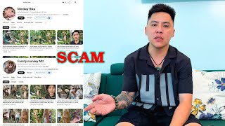 Dad warns those who use the name Monkey Kaka to scam [upl. by Ahsinej437]