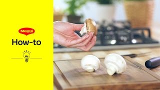 HowTo Champignons zubereiten  MAGGI Kochstudio [upl. by Blank]