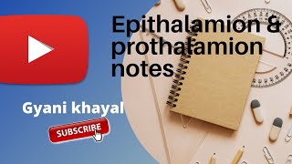 Epithalamion amp Prothalamion notes  summary Meg 01 [upl. by Anrak]