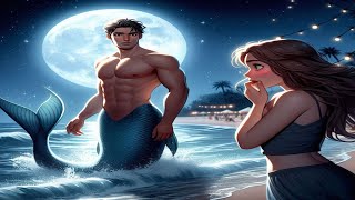 The Merman Became Human in the Moonlight He Was Spotted by a Beachgoer [upl. by Tiat]