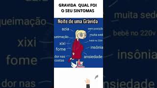 GRAVIDA QUAL FOI O SEU SINTOMAS shortvideo gestante gestantesaudavel [upl. by Apurk]