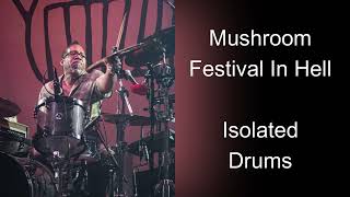 Ween Mushroom Festival In Hell Isolated Drums [upl. by Riatsala]