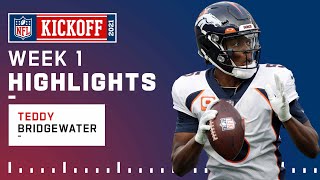 Teddy Bridgewater Highlights from Broncos Debut  NFL 2021 [upl. by Oneal]