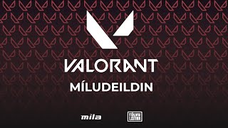 Míludeildin í Valorant  4 umferð [upl. by Anomahs]