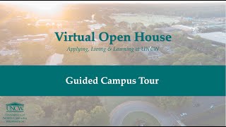 Guided Campus Tour  UNCW Virtual Open House 2020 [upl. by Ashlie]