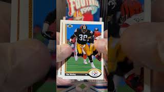 1991 Upper Deck NFL football cards Pack opening Pulled a sweet Vintage Dallas Cowboys legends card [upl. by Atkinson228]