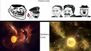 Hoi4 vs Stellaris lore [upl. by Cedell]