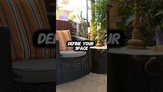 Budget friendly backyard patio patio backyard homedecor makover shorts [upl. by Ij]