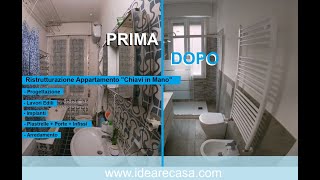 Ristrutturazione Appartamento Bologna  Progettazione Demolizione Impianti Porte Infissi Piastrelle [upl. by Ativoj]