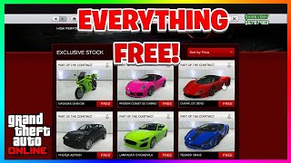 How To Get Everything For FREE In GTA Online Doing This Solo GTA 5 Money Glitch unlimited money [upl. by Ellerey822]