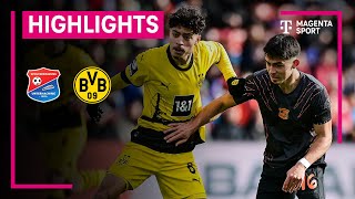 SpVgg Unterhaching  Borussia Dortmund II  Highlights 3 Liga  MAGENTA SPORT [upl. by Erimahs218]