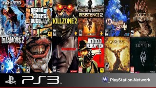 Top 105 Greatest PS3 Games Ever Best Greatest Playstation 3 Games [upl. by Dorelia]