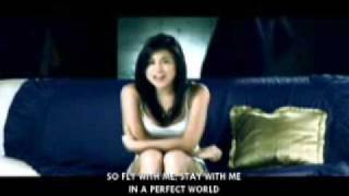 Toni Gonzaga  Perfect World MV Added with Lyrics [upl. by Sajet]