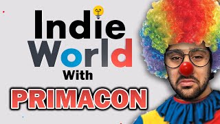 Indie World Showcase April 2024 LIVE wPrimacon [upl. by Nylrehs]