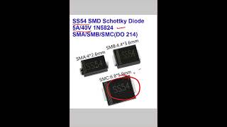 smd diode ss54 1n5824 diode [upl. by Merchant]