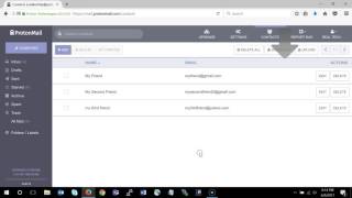 ProtonMail Backup Contacts [upl. by Fabozzi345]