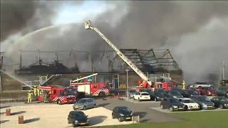 Brand jachthaven IJsselstein  livestream RTV Utrecht [upl. by Noni]