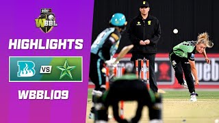 Brisbane Heat v Melbourne Stars  WBBL09 [upl. by Inoek]