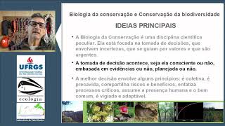 BC  Biologia da Conservação e Conservação da biodiversidade [upl. by Barbara139]