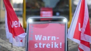 Verdi beginnt Streikwoche im ÖPNV [upl. by Stine259]