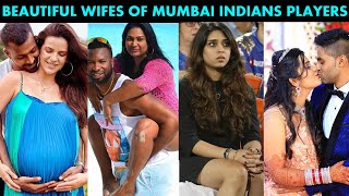 MUMBAI INDIANS IPL Team Players Beautiful Wives  MI Team Player Wives  IPL Players Wife Names [upl. by Atram434]