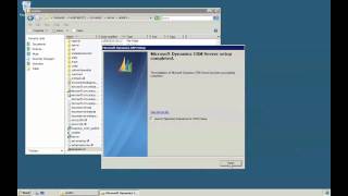 Microsoft Dynamics CRM 2011 beta Installation [upl. by Mitinger420]