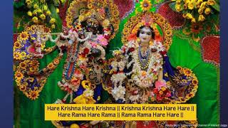 Hare Krishna Hare Rama Mahamantra Jagjit Singh [upl. by Nnaitsirk]