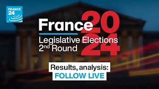 French 2024 legislative elections 2nd round  Results analysis Follow LIVE • FRANCE 24 English [upl. by Atat]