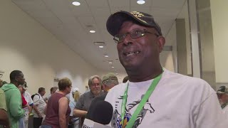 More than 80 wartime veterans from Kentuckiana headed to Washington DC to be honored [upl. by Nyssa570]