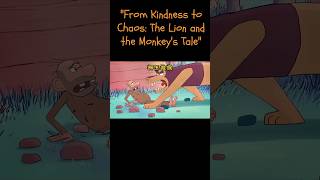 quotFrom Kindness to Chaos The Lion and the Monkeys Talequot movie stories shortfilm film story [upl. by Mizuki797]