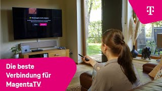 Telekom Die beste Verbindung für MagentaTV 13 [upl. by Ellerol]