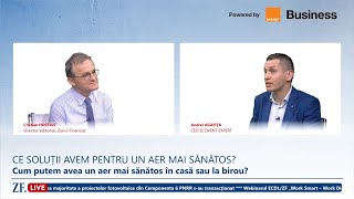 Andrei Agafița la ZF Live  Despre cum putem avea aer mai sănătos în casă sau la birou  08112024 [upl. by Beverley]