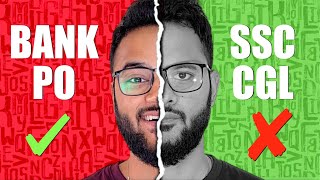 Why I chose Bank PO over SSC CGL Salary  Vacancy💰  SSC CGL 2024  SBI PO 2024 [upl. by Nobie]