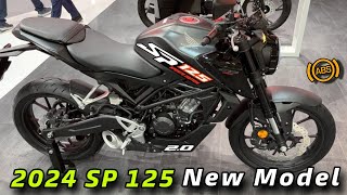 2024 Honda SP 125 New Model 🔥 5 New Updates ✅ Launch Date amp on Road Price  🔥 [upl. by Hambley]