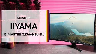 Monitor iiyama GMaster G2766HSUB1 – dane techniczne – RTV EURO AGD [upl. by Nilra]