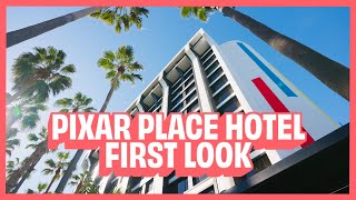 NEW Pixar Place Hotel First Look  Disneyland Resort 2024 [upl. by Peskoff24]