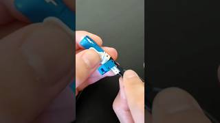 How to make SC connector by manually trending foryou youtubeshorts fiber [upl. by Liman]