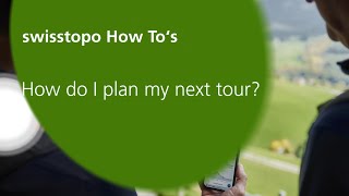 swisstopo app – simply moving How do I plan my next tour [upl. by Aholah320]