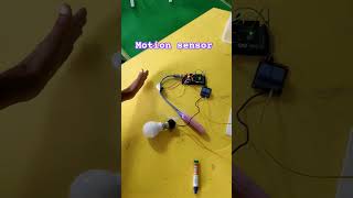 Arduino project  motion sensor using light on off  science project  inspire award project yt [upl. by Alesandrini]