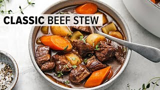 The ultimate BEEF STEW is a coldweather onepot wonder for dinner [upl. by Munsey]