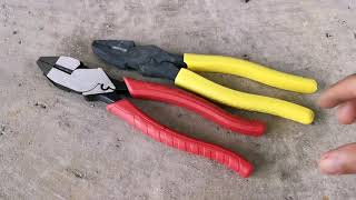 milwaukee high leverage linemans pliers [upl. by Noiraa40]